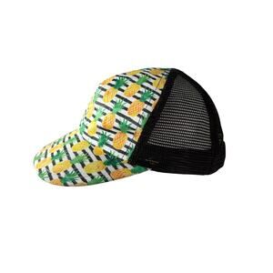 George Hats Pineapple Mesh Trucker Hat Panel‎ Cap KIDS CHILD 2T-3T YO 50+ UPF